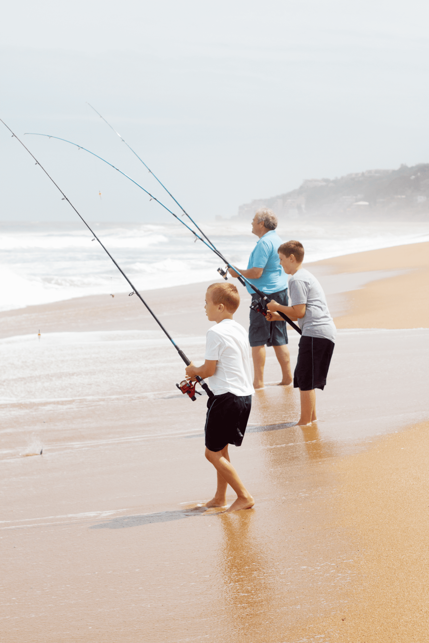 Family fun fishing