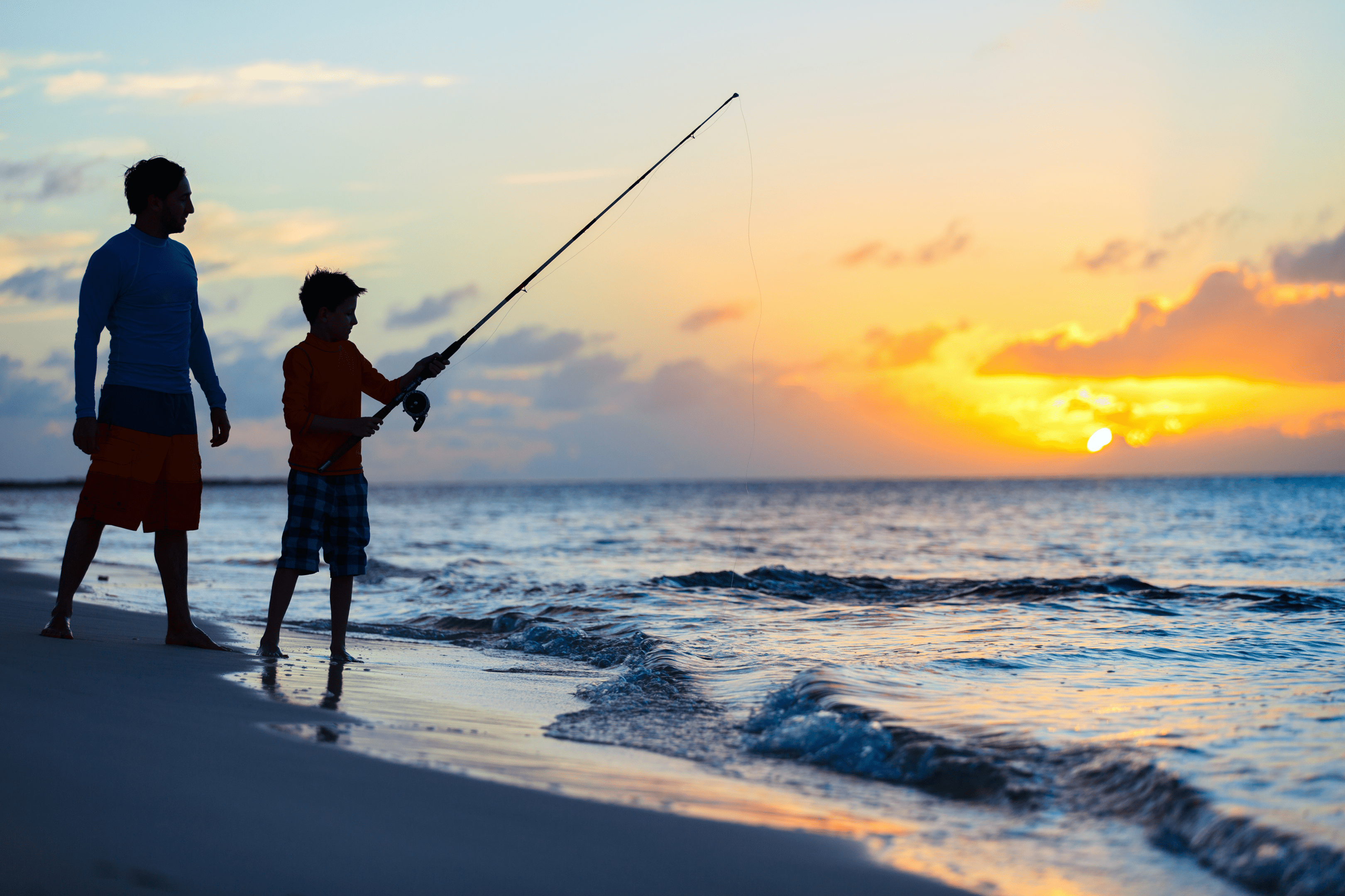 Family fishing trip at Florida's Friendly Shores