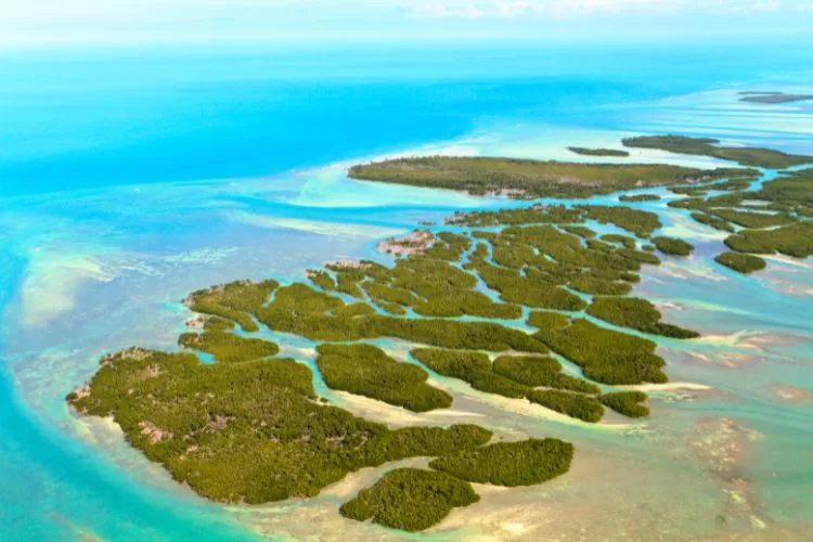 Florida Keys aerial view