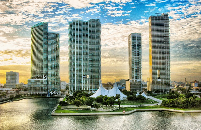 city, miami, architecture